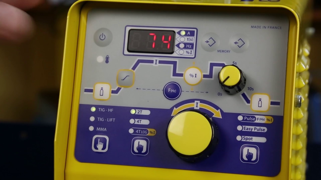 Poste De Soudure Inverter Tig Dc Lift Youtube