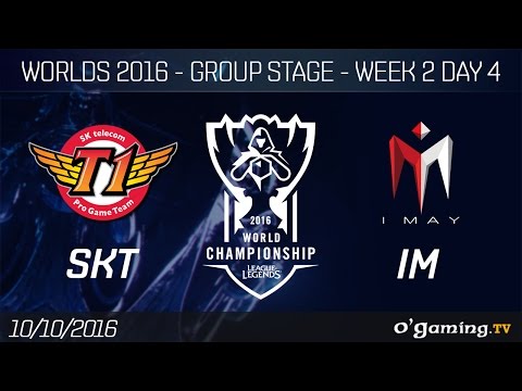 SKT vs IM - World Championship 2016 - Group Stage Week 2 Day 4