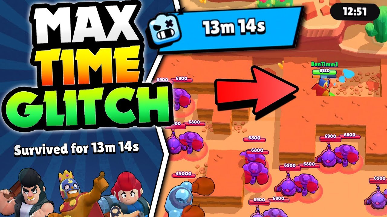 New Robo Rumble Glitch For Max 13 14 Time In Brawl Stars How To Beat Robo Rumble Youtube - how much do you get for robo rumble brawl stars