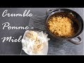 Crumble de Pommes au Miel - Recette Cuizin Today
