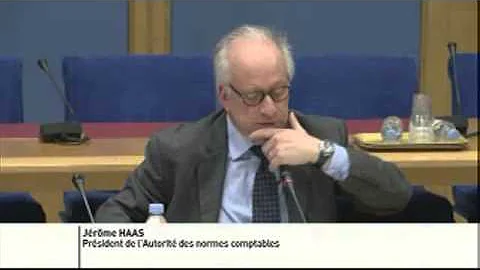 M. Jrme HAAS (Autorit des normes comptables).