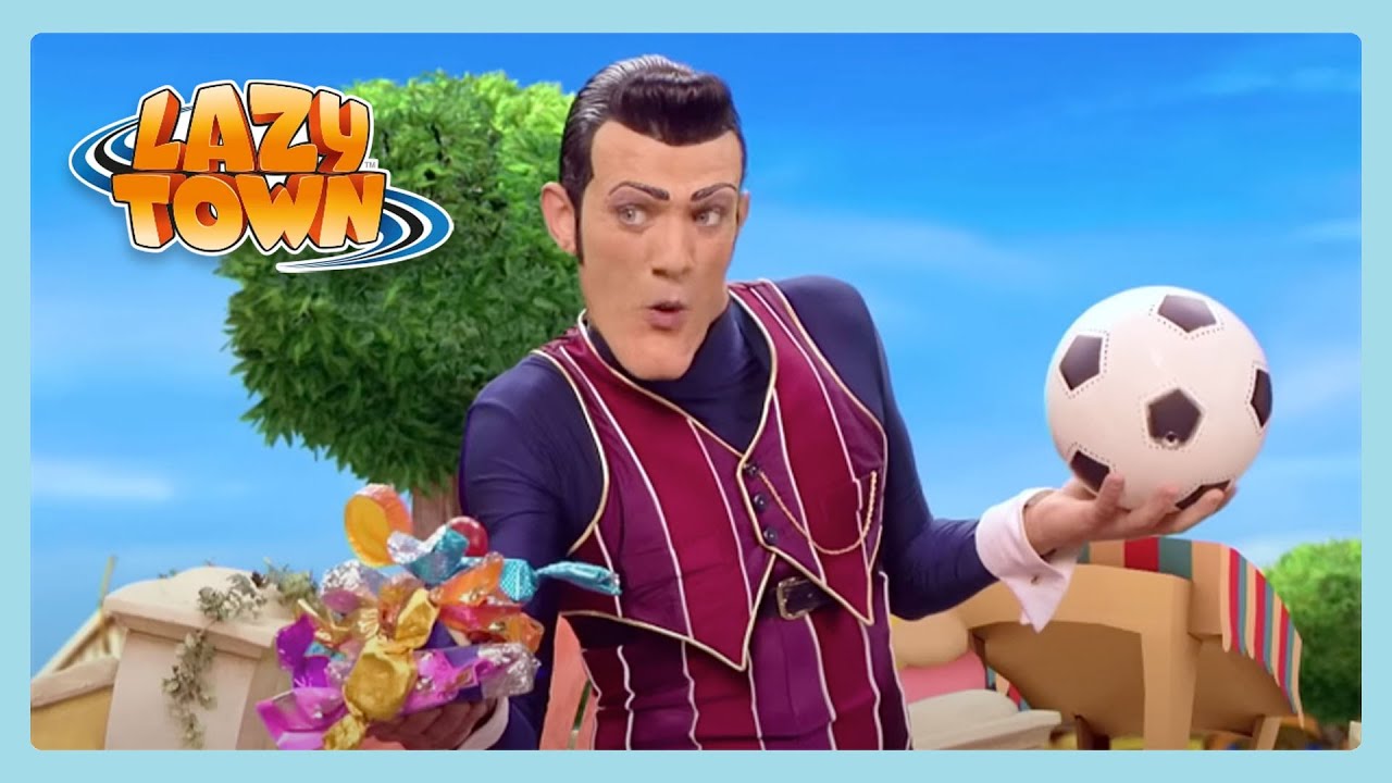 Football Or Candy? | Lazy Town | Wildbrain Wonder