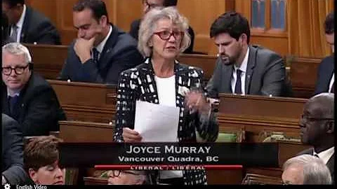 MP Joyce Murray, SO-31 Sept 26 2016 - Cornelia Hah...