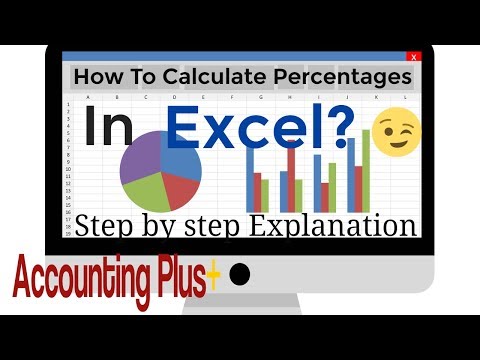 Video: Hoe om persentasie in Excel te bereken?