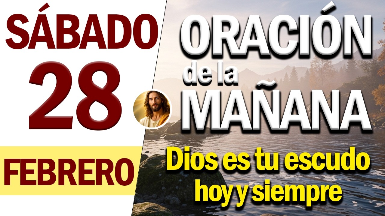 ORACIÓN DE LA MAÑANA DE HOY SÁBADO 28 DE FEBRERO DEL 2026 | Corazón en Plegaria