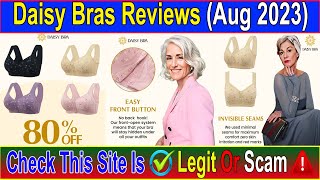 Daisy Bras Reviews (Aug 2023) Watch the Video & Know Scam or Legit? ! Scam  Advice 