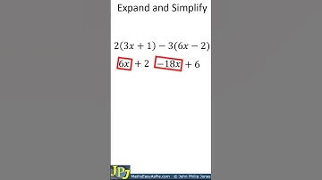 Expanding Brackets Example 18
