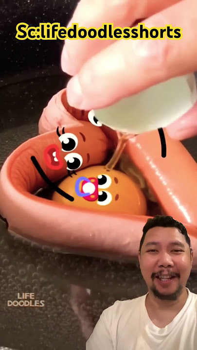 Romantisnya mama Papa sosis dan Anak telur!!?? #funny