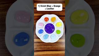 Violet Blue vs Others - Which color do you like? #colormixing #paintmixing #oddlysatisfying