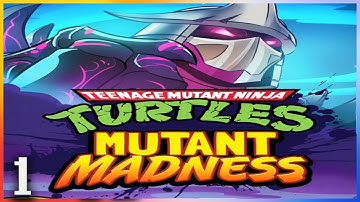 TMNT: Mutant Madness - Gameplay Walkthrough - Act 1 All Levels + Boss Fight