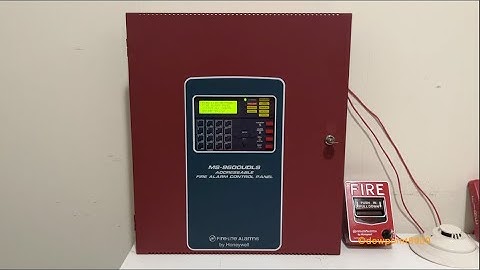 Fire-Lite MS-9600UDLS Overview and Demo