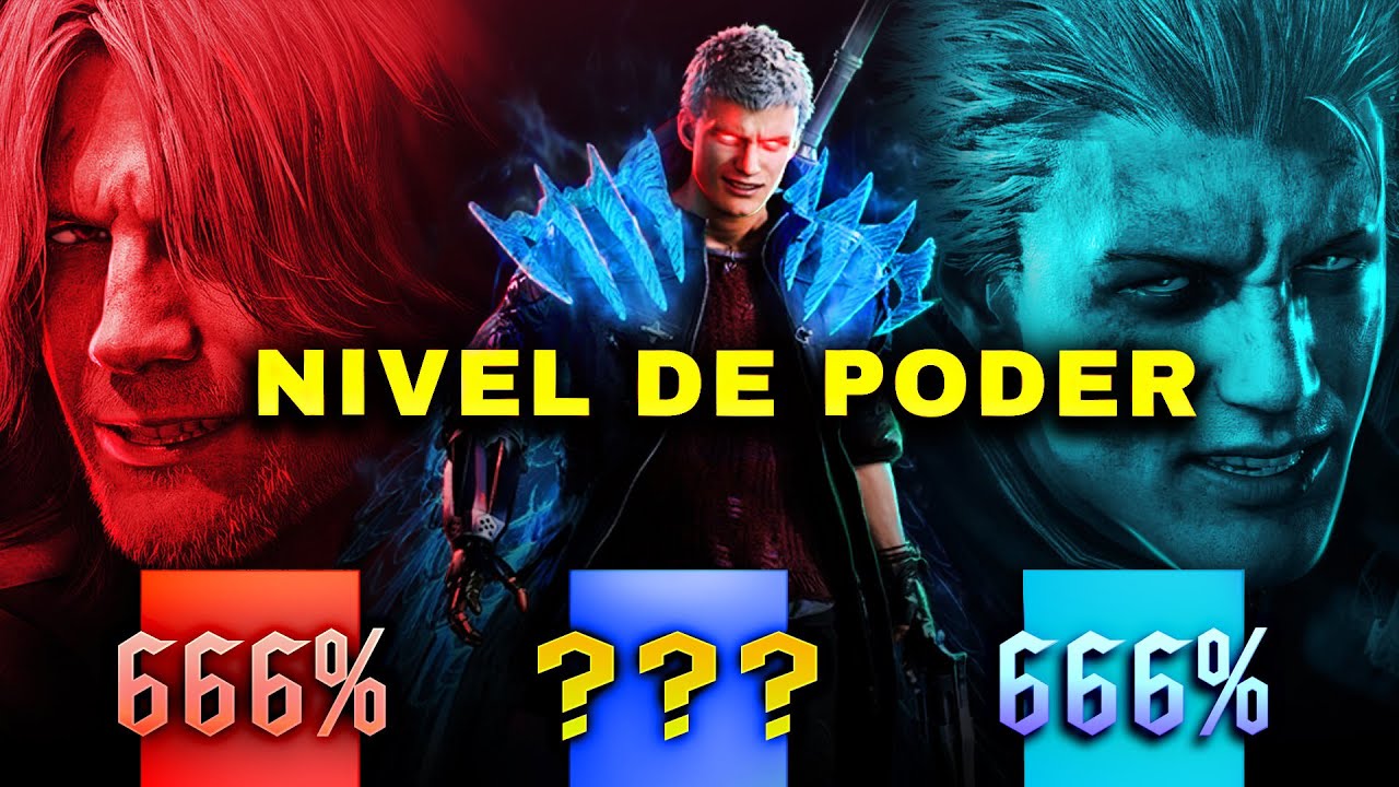 ¿NERO es más FUERTE que DANTE y VERGIL? | El PODER en Devil May Cry EXPLICADO