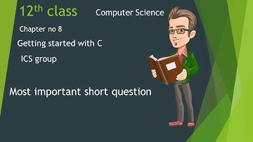 ICS  Computer part 2, chapter 8 about programming _inter part 2 computer