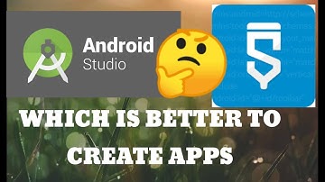WHICH ONE IS BEST ANDROID STUDIO or SKETCHWARE ??🤔🤔