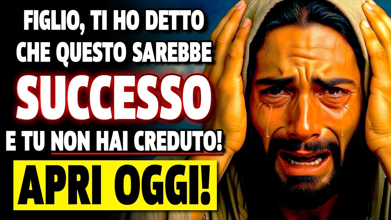 DIO DICE: FIGLIO, È PER QUESTO CHE TI HO AVVISATO COSÌ TANTO... APRI SUBITO!