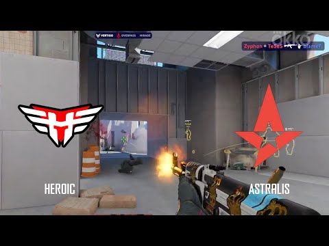 (RU) Heroic vs Astralis - Карта 1 - Лучшие моменты - BLAST Premier Fall Final 2023