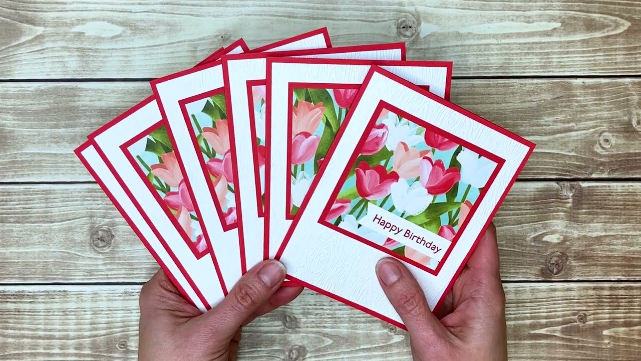 Quick Cards with 12x12 Paper