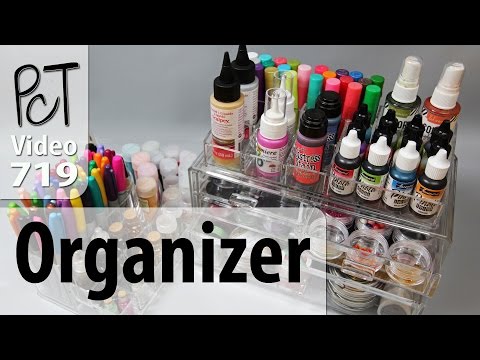 MelodySusie Acrylic Organizer Used For Craft Supplies