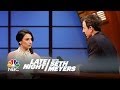 Jenny Slate Confused Astronomy and Astrology in College - Late Night with Seth Meyers