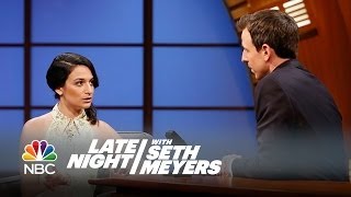 Jenny Slate Confused Astronomy and Astrology in College - Late Night with Seth Meyers