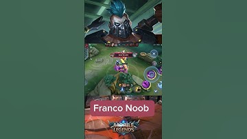 Franco Noob sad 😢😢😢#mobilelegend #mlbb #viral #shorts #short