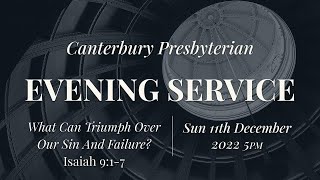 What Can Triumph Over Our Sin And Failure? | Evening Service 11-12-2022