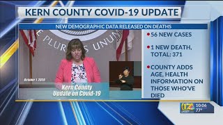 Kern County Public Health holding news briefing on local COVID-19 response, reports 1 new COVID-19 d