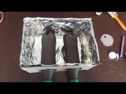 calentador solar casero