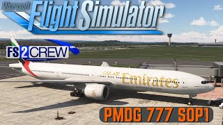MSFS 2020 | PMDG 777 | FS2Crew First Flight