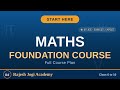 Maths Course Structure & Why You Should Join | Class 6th to 10th | Rajesh Jogi Maths Academy
