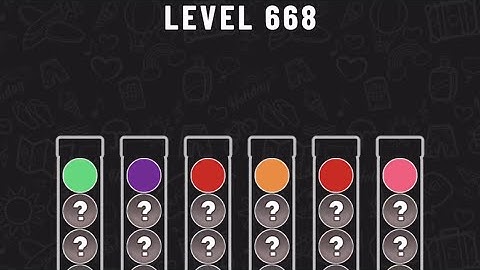 Ball Sort Puzzle Level 668 #ballsortpuzzle #ballsortpuzzlegameplay #puzzlegame #mobilegames