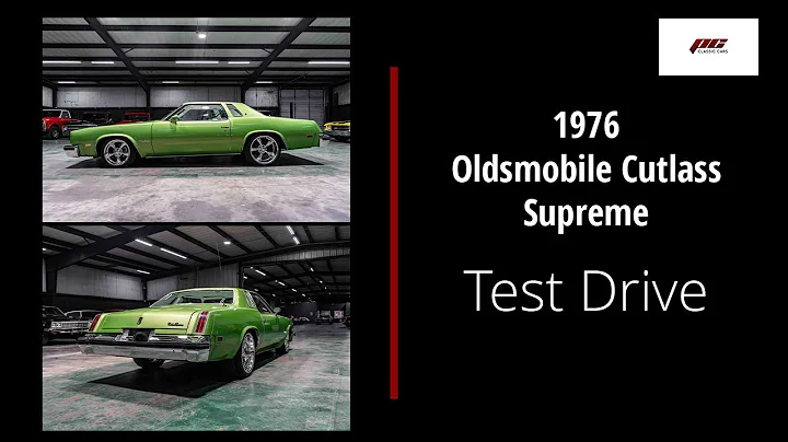 1976 Oldsmobile Cutlass Supreme Test Drive Review |  PC Classic Cars