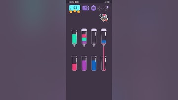 Cups - Water Sort Puzzle Level 43 Walkthrough