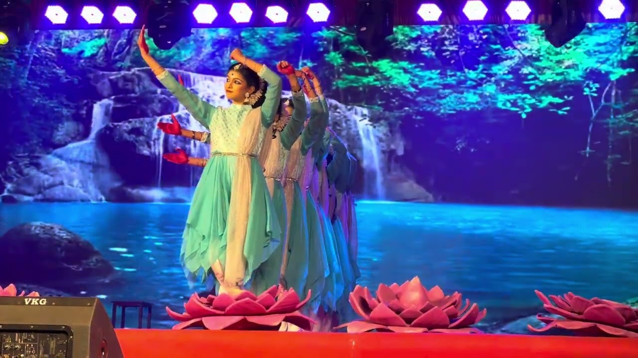 Part of dance drama - Ganga river in Skanda purana