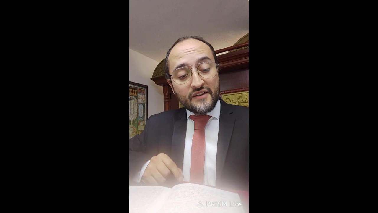Shiur con el rabino Avraham Benhaim