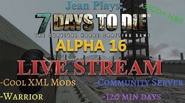 7 Days to Die | Alpha 16 | Live Stream: MP Server Huge Build 100s Of Traps Pt2! | A16 Hard gameplay