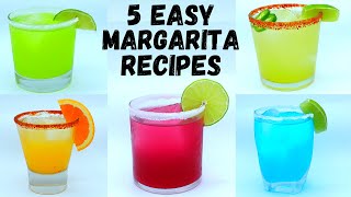 5 Easy Margarita Recipes | Tequila Cocktail Recipes