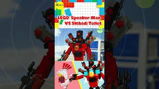 LEGO Skibidi Toilet vs Upgraded Speaker Man