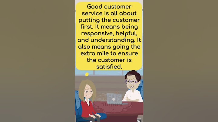 What is the definition of good customer service | How to answer commonly asked interview questions