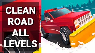 Clean Road Game All Levels/Best Final Truck Car screenshot 3
