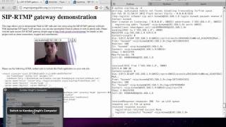 SIP-RTMP gateway for H.264 video screenshot 2