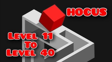 HOCUS Level 11 To Level 40 || Gameplay || All Level Solutions