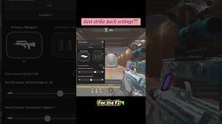 Best ￼#strikepack settings for F2📜 #gaming #rainbowsix #console