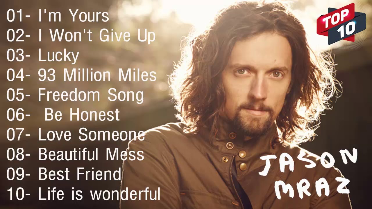 JASON MRAZ -  We Sing We Dance We Steal Things Album Compilation | Acoustic Songs