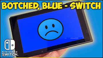 Mod chip install gone wrong! Blue screen misery!