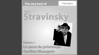Apollon Musagete : Scène 1 - Coda, Apollon et les Muses. Agitato