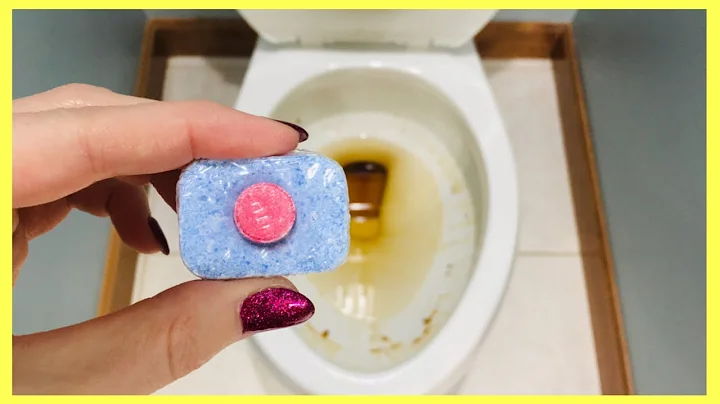 Put a Dishwasher Tablet in your Toilet Bowl & WATC...