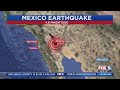 Series of earthquakes near mexican border rattle san diego county