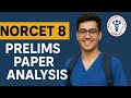 “NORCET 8 2025 Prelims Paper Analysis #norcet #norcet08