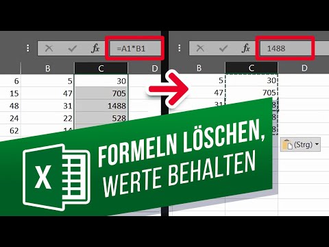 Video: Wie verwende ich die Formelleiste in Excel?